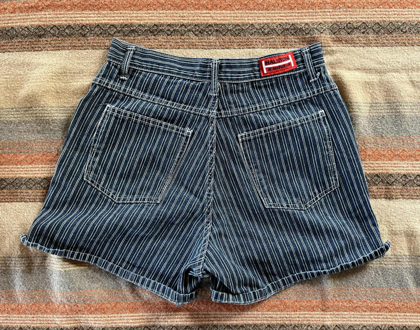 Vintage Pinstripe Shorts
