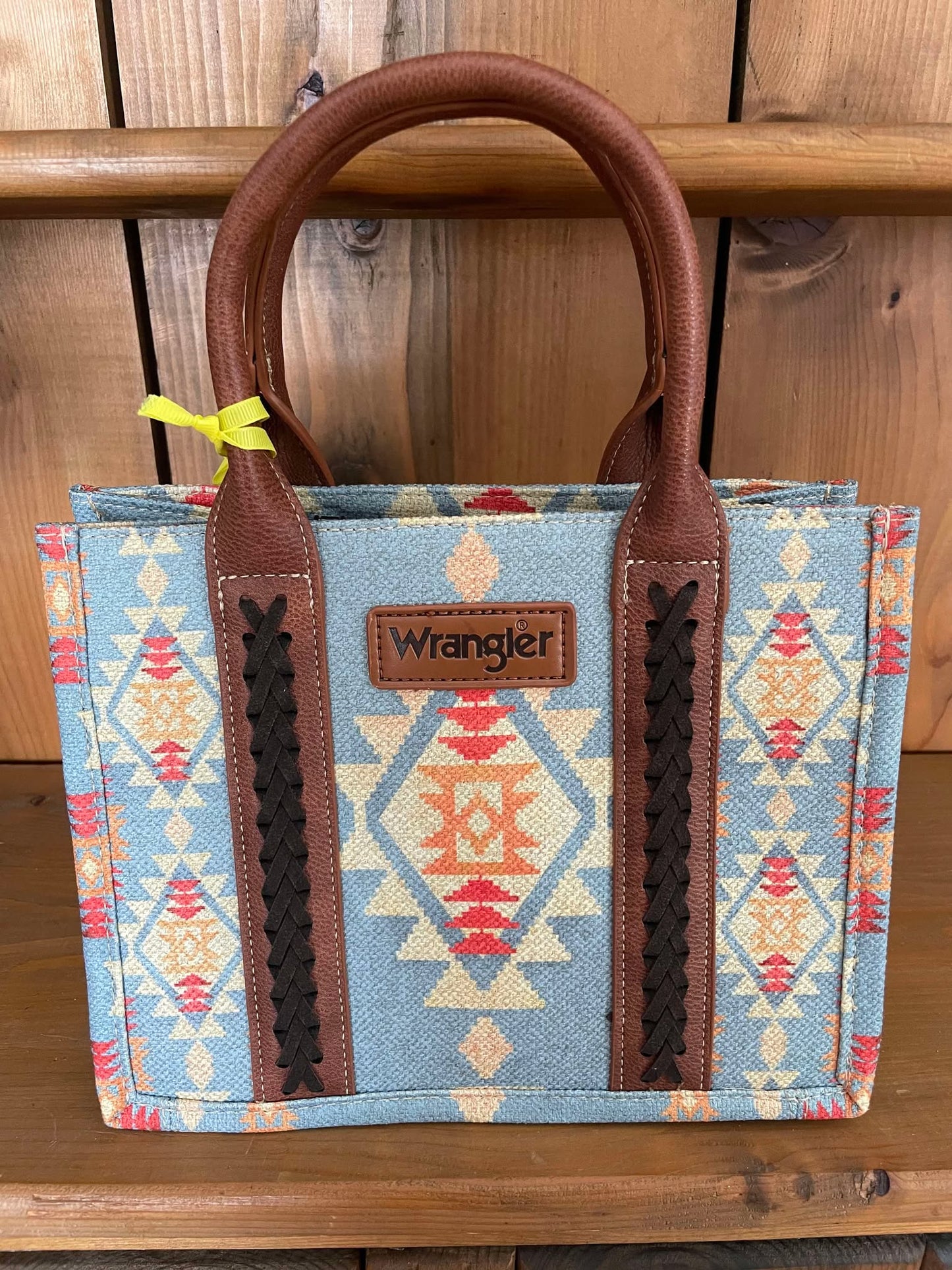 Wrangler tote bag light blue