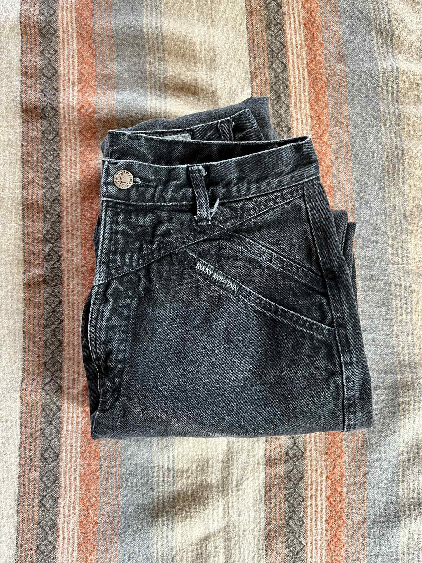 Vintage Black Rocky Mountain Jeans