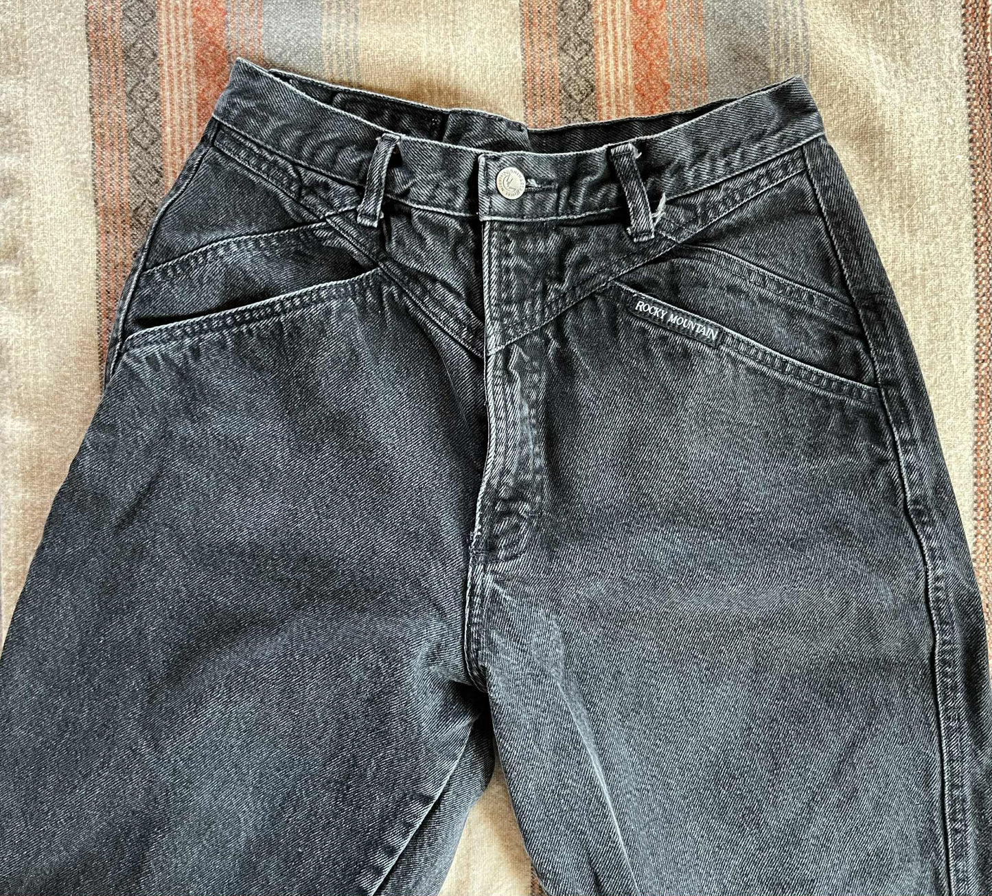 Vintage Black Rocky Mountain Jeans