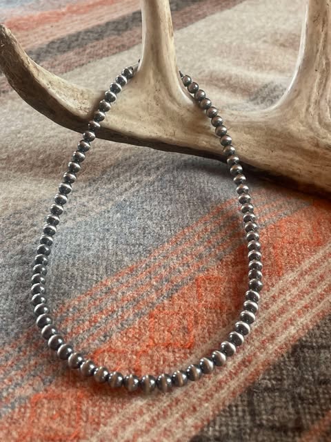 5mm Sterling Pearl Necklace