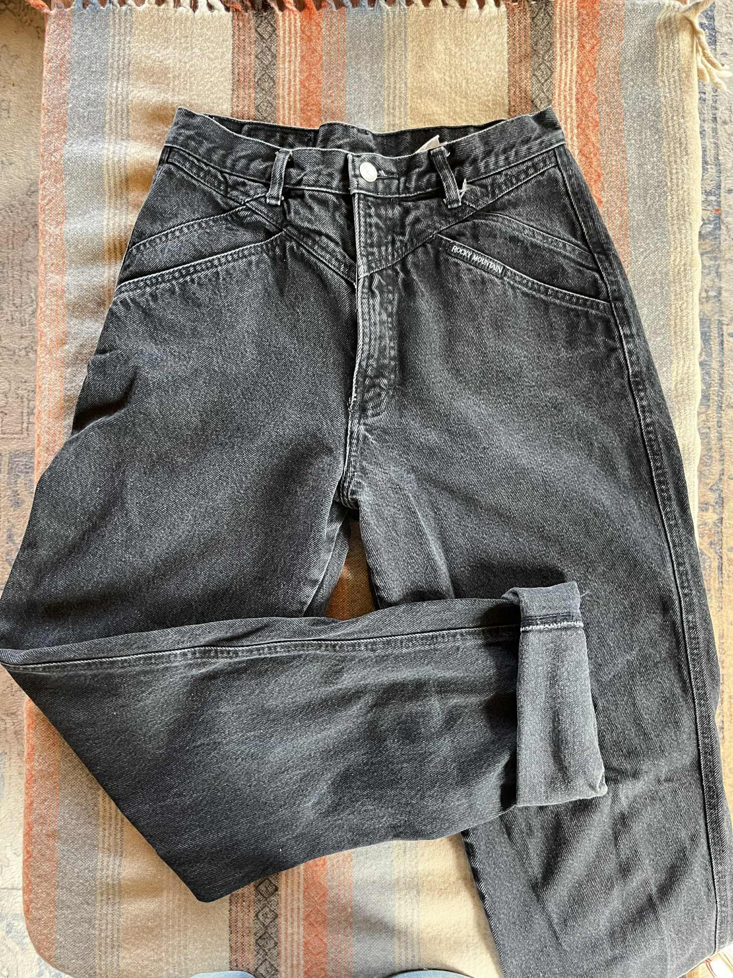 Vintage Black Rocky Mountain Jeans