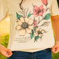 Floral Bible verse t-shirt