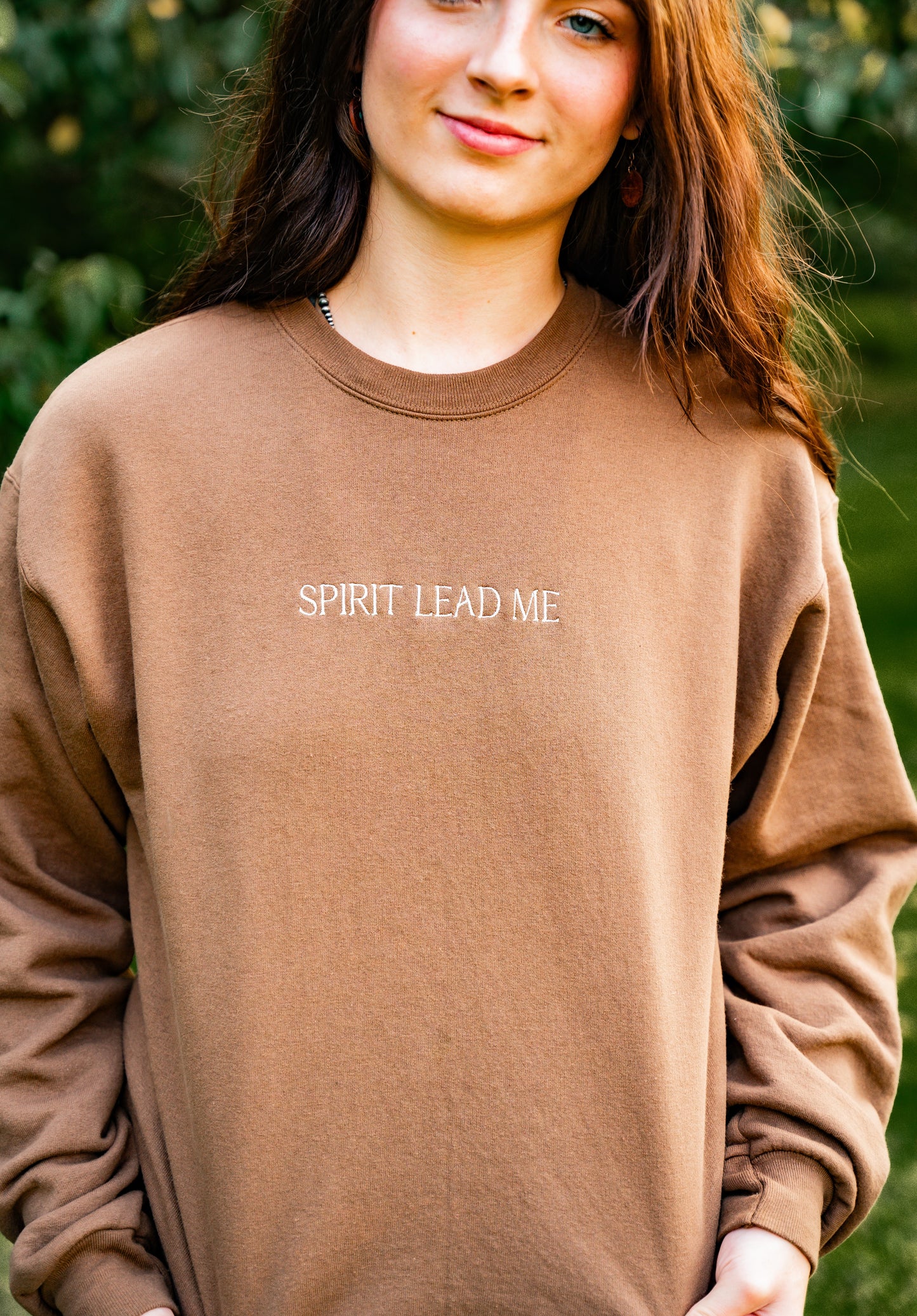 "Spirit Lead Me" crew neck