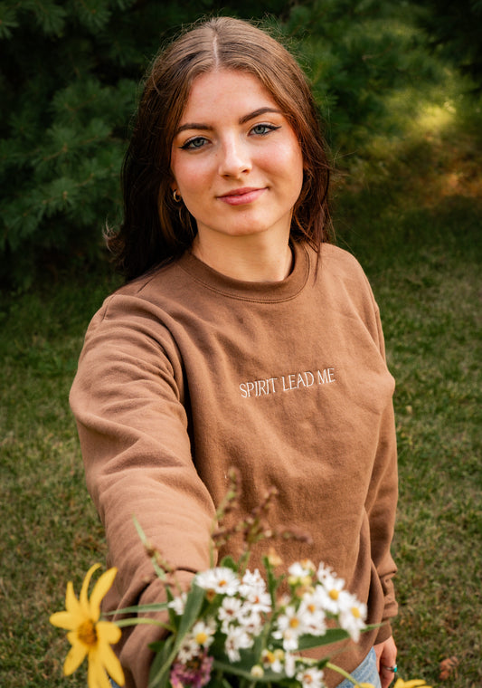 "Spirit Lead Me" crew neck