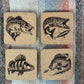 Cork coaster set