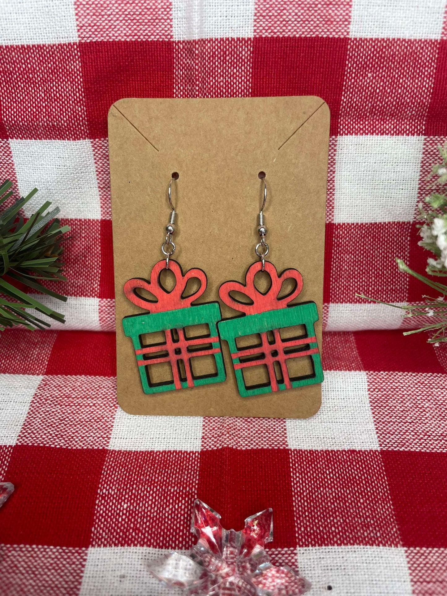 Holiday earrings