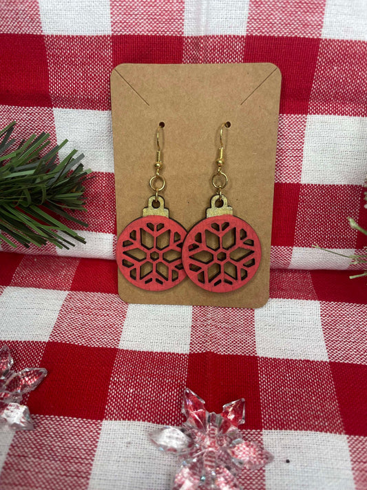 Holiday earrings