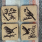 Cork coaster set