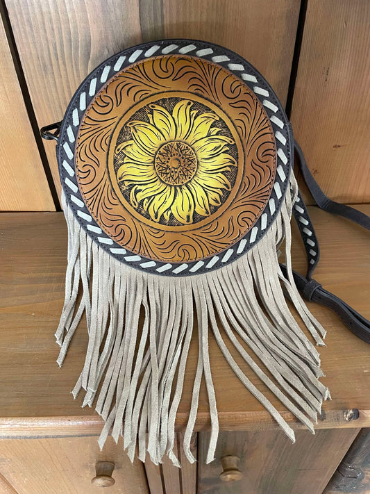 Sunflower circle bag