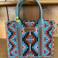 Wrangler tote bag blue