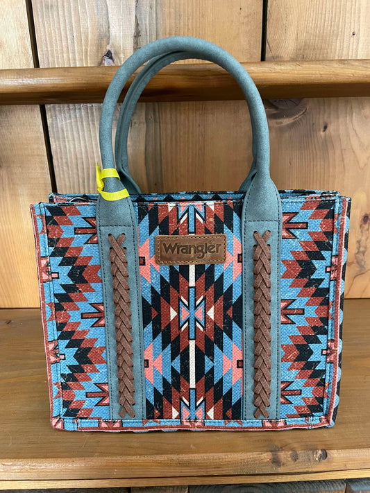 Wrangler tote bag blue